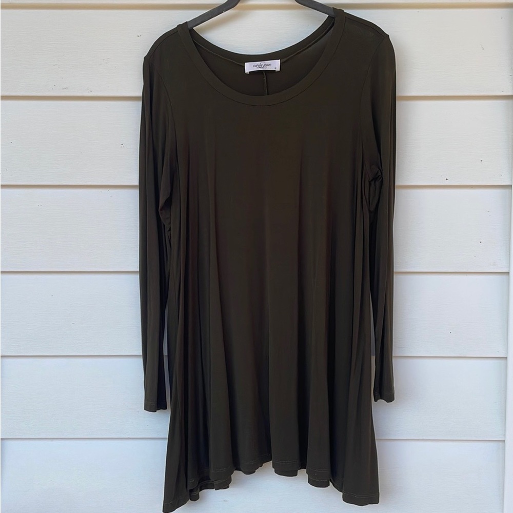 GUC Carly Jean Swing Tunic in Olive